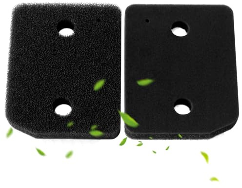Pack of 2 Dryer Filters Compatible with Miele 9164761 Dryer, Heat Pump Dryer, Fine/Coarse 207 x 157 x 30 mm Tumble Dryer Base Filter, Lint Filter, Foam Sponge for Condenser Dryers