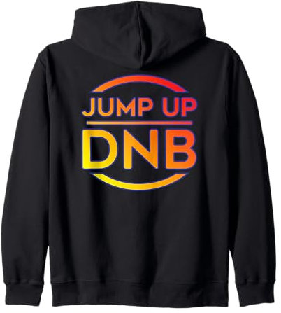 Jump-Up DNB Drum N Bass Shirt Breakbeat Junglist Kapuzenjacke