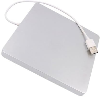 TINEASUR Lettore Ottico Dvd Rw Bruciatore Di Guida Slot Nel Bruciatore Di Azionamento Del Carico Unità Ottica Esterna Silver