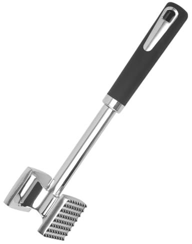 Agwuoetr Ablandador de Carne Gourmet de MúLtiples Lados para Machacar Carnes, Nueces, Mariscos, Orificio para Colgar para un FáCil Almacenamiento, Lavar una Mano
