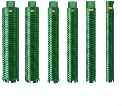 URPIZY M22 Kit de carottage diamant pour béton, brique, pierre naturelle, convient pour perceuse à main et carotteuse, humide et sec (63 mm)