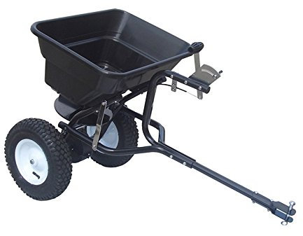Turfmaster TS36 - Epandeur d'engrais trainé - Capacité 36 kg - Livré avec Grille