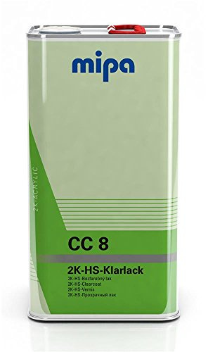 MIPA CC8 2K HS Klarlack VOC für Lufttrocknung, 5Ltr.