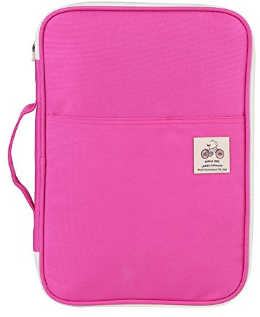 A4 Dokumentententasche 5 Farben Multifunktional Wasserdicht Oxford-Gewebe Tasche Für Portfolio Organizer Computer Notebook Hülle Mit Reißverschluss
