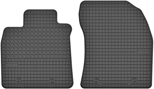Gummimatten Vorne Gummi Fußmatten Satz für Toyota Avensis III (ab 2009) - 2-teilig - Passgenau