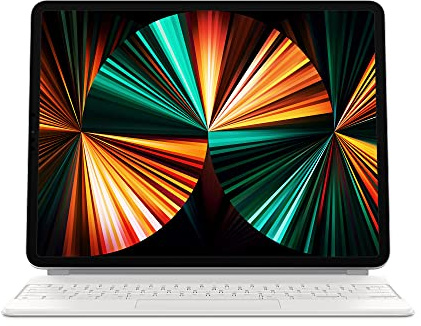 Apple Magic Keyboard (per iPad Pro 12,9 - 5ª generazione) - Norvegese - Bianco
