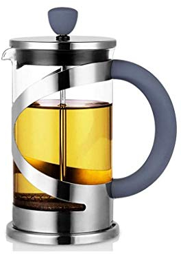 XIXIDIAN Cafetière de la Presse française, Cadre en Acier Inoxydable et système de Filtration de la Presse de café en Verre Borosilicate, Facile à Nettoyer pour Le Restaurant, Maison (Size : 1000ML)