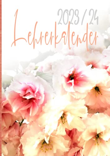 Lehrerkalender 2023/24: Softcover A4 | Design Baumblüte