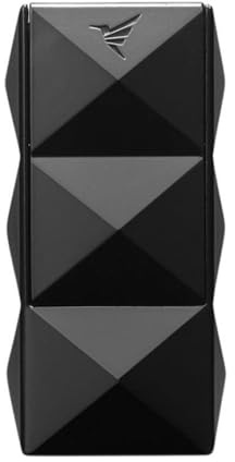Colibri Quasar II 2er-Jet Flame - schwarzes Metall Feuerzeug mit Rundcutter