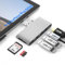 Surface Pro 6/Pro 5/Pro 4 Docking Station USB Hub 4K HDMI USB 3.0 Hub Adapter, SD & TF/Micro SD Kartenleser, 4K@30Hz HDMI Surface Pro Adapter für Microsoft Surface Pro 6/5/4