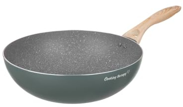 KASANOVA Wok 28 cm Scritta Cooking Therapy