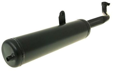 Auspuff offen 22,5mm, kompatibel mit Piaggio/Vespa Ciao PX 50 2T AC 67-88 Mofa