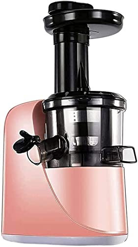 QUSYZD Máquina exprimidora, exprimidor Lento, exprimidor Masticador, Extractor de Jugo, exprimidor de prensado en frío con 2 Modos de Velocidad, máquinas exprimidoras