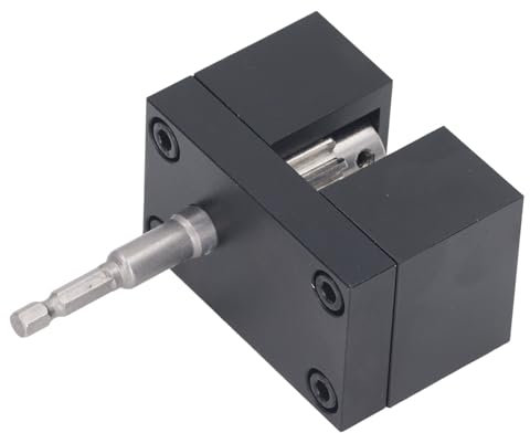 Crimpadora asistida por impacto, crimpadora universal de chapa de acero inoxidable negra, herramienta para crimpar conductos de metal de alta resistencia