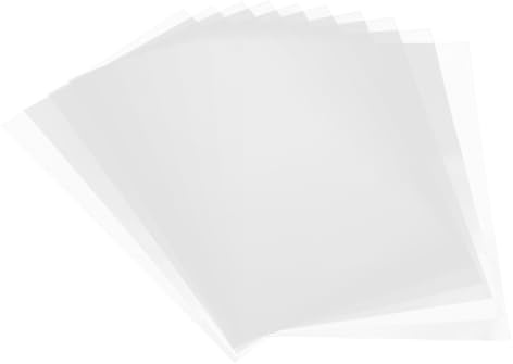 Operitacx A4 Double Sided Adhesive Pads 10 Sheets High Temperature Resistant Waterproof Strong Mounting Tape for Posters, Photos, Walls, Multifunctional Removable Sticky Film