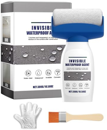 Rivestimento impermeabile trasparente – Spray adesivo per calcestruzzo,Materiale di riparazione ad alta per grondaie
