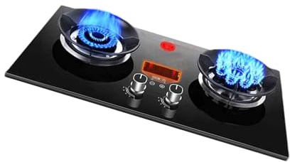Gas Cooker,Cooker Gas Burners Units,Multi-stage Precise Fire Control,5.2KW Rated Power,for Student Accommodation Caravans(LPG)