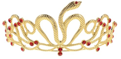 IMIKEYA Diadema de Serpientes Medusa en Dos Colores para Halloween Mujer, Accesorio Elegante para Disfraz de Princesa Prometida y Eventos Obsequios