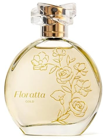 Floratta Gold Eau de Toilette, 75ml, Fragancia Elegante y Femenina