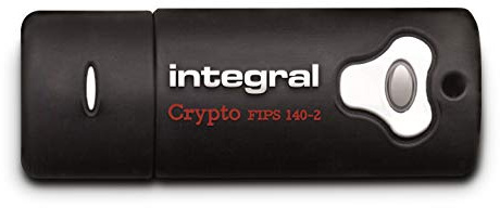 Integral USB stick, 4 GB, USB 3.0, crypto encryption, AES-256, Fips 140-2 certified