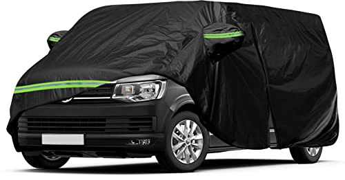 Copertura Completa Auto Sostituzione per VW T5 T6 LWB, Copertura per Auto Resistente Ai Raggi UV e alle Intemperie per Garage Completo Sostituzione per VW Transporter Multivan Caravelle
