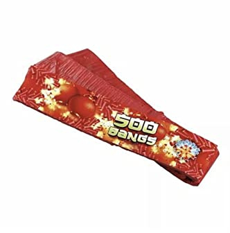 Knallbonbons für Silvester 500 Bangs Pyreotechnische Mitraglie