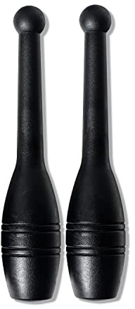 Indian Club - Barre di allenamento per esercizi di Trademark Innovations (set di 2, 2 libbre ciascuna)