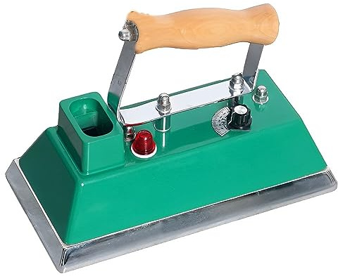 QUTBAG Fer à Repasser pour Table de Billard, kit de Nettoyage de Brosse pour Table de Billard 243 mm avec température réglable, Fer à Repasser pour Table de Billard thermostatique