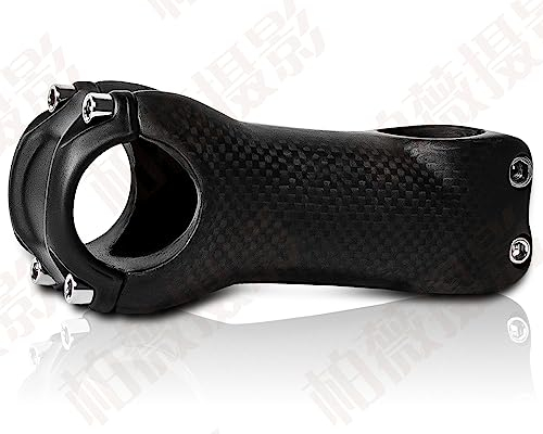 RXL SL Karbon-Fahrradvorbau, langer Vorbau, 3,8 cm (1 1/8 Zoll), Karbonfaser, Rennrad-Vorbau für Rennrad, 130 mm, 6-Grad-Vorbau für Fahrrad, Carbon, MTB-Vorbau, Carbon-Matt für Downhill-Fahrradgriffe