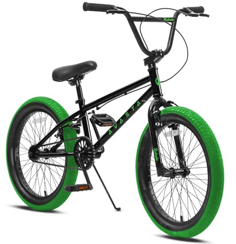 AVASTA Rubato 18 20 Inch Freestyle BMX Bicycle Kids Bike for Boys, Girls & Beginner-Level, Multiple Colors