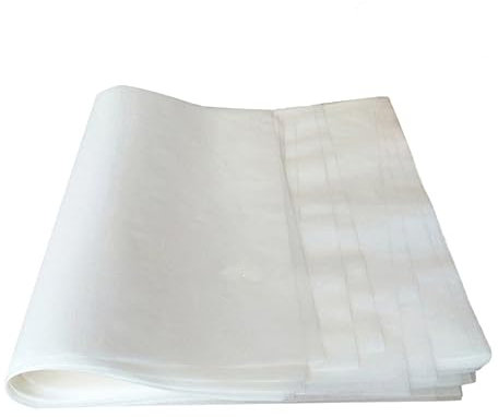 ABOOFAN 100St baking mat Backunterlage Antihaft-Pergament Pizzapapiereinlagen Snackzz antihaftbeschichtetes Pergamentpapier Pergamenteinlagen Ofen Liner Kuchenpapier Weiß