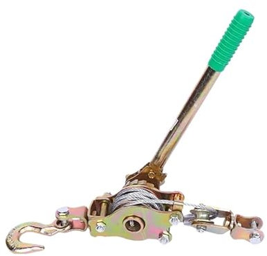 Bootsanhängerwinde 1T Spanner High Carbon Stahl Verdickte Getriebe Seil Spanner Multifunktionale Manuelle Stahldraht Verschluss for Auto Fracht Rutschfest, arbeitssparend