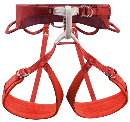 PETZL Harness Adjama Dark Red L for Daily Use