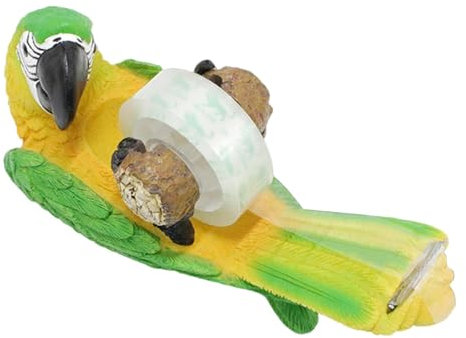 Klebebandabroller, lustiger Klebebandabroller - Lustiger Klebebandabroller mit Tiermotiv, selbstklebender Rollenhalter für den Schreibtisch | Harz-Klebebandabroller, Tier-Kleberollenhalter,