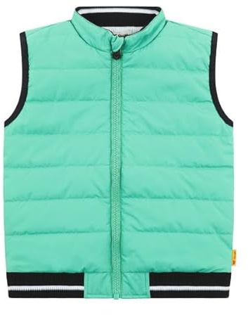 Steiff Weste EU Größe 110 winter green, Outdoor Weste, Übergangsjacke, Kinderweste, warm und bequem, waschmaschinenfest