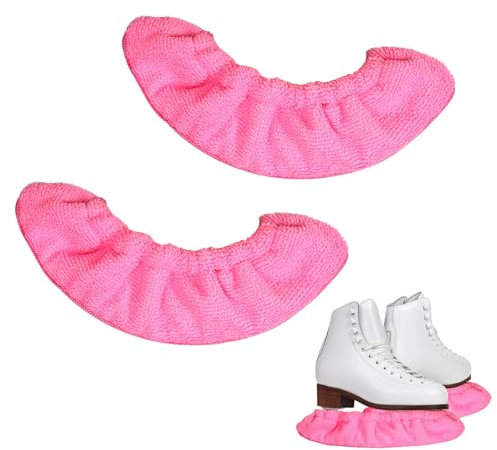 KUHAWL 1 Paar Kufenschoner für Schlittschuhe, Schlittschuhschutz Eishockey Elastische Kufenstrümpfe Kufenschutz Zubehör, Schlittschuhe Schoner für Hockeyschlittschuhe und Eiskunstlaufschuhe