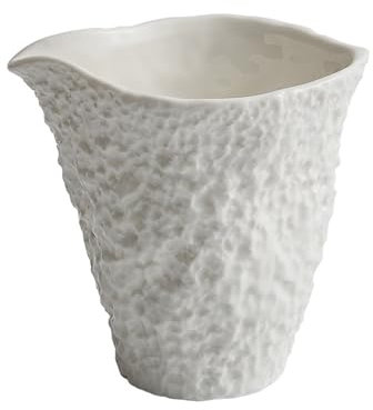 salsera de porcelana Taza for salsa de carne con patrón de roca, salsera de cerámica blanca, café, taza pequeña de leche, jarra de leche, taza esparcidora salsera