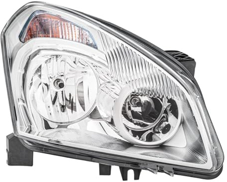 BSSTORE Faro Proiettore Anteriore H7 con Regolazione Elettrica Compatibile con QASHQAI 2007-2010 (Sinistra - Lato Guida)