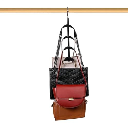 Gancho para bolso | Percha giratoria para almacenamiento | Ahorro de espacio gancho para colgar ropa para cinturón, bufanda, ropa interior, sombrero, corbata, bufanda, sujetador, chaleco