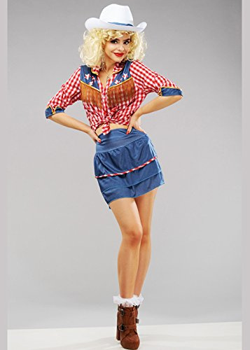 Delights Womens Dolly Parton Wild West Cowgirl Costume Medium (UK 12-14)