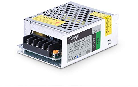 AKYGA AK-L1-025 - Trasformatore per Strisce LED, 25 W