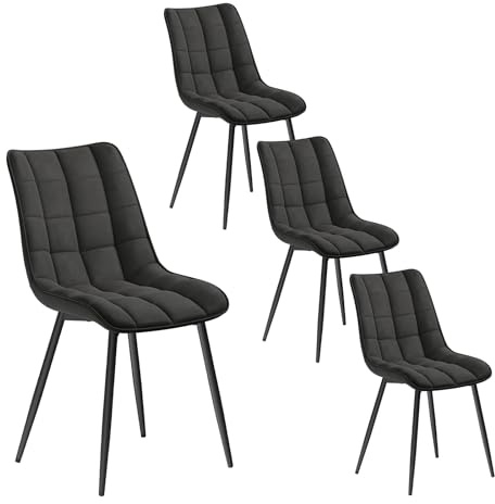 WOLTU Esszimmerstühle 4er Set, Küchenstühle gepolstert