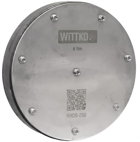 WITTKOWARE DN250 Blindverschluss für 250mm Mauerdurchführung | Ringraumdichtung blind | V2A Edelstahl & EPDM 40mm | Druckdicht 3,0 bar & Radondicht