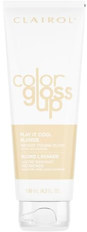 Clairol Color Gloss Up Temporary Hair Dye, Play it Cool Blonde Hair Color, Pack of 1