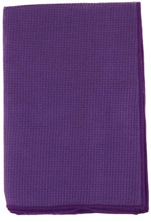 Tubayia Yoga Handtuch rutschfest Yogatuch Fitness Handtuch Yoga Towel Pilates Sport Matte Fitnesssporttuch (Lila)