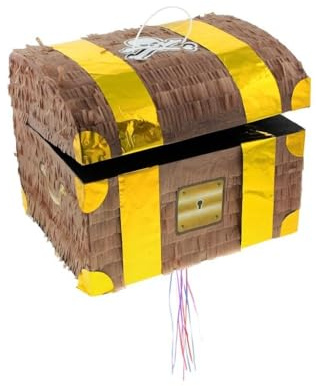Pinata Schatztruhe | Schatzkiste Piraten Party