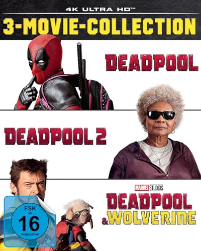 Deadpool 3-Movie-Collection (4K Ultra HD) [Blu-ray]