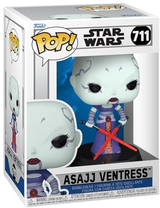 Funko Pop! Star Wars: Clone Wars - Asajj Ventress - Collectable Vinyl Figure - Gift Idea - Official Merchandise - Toys for Kids & Adults - Star Wars Fans - Model Figure for Collectors and Display