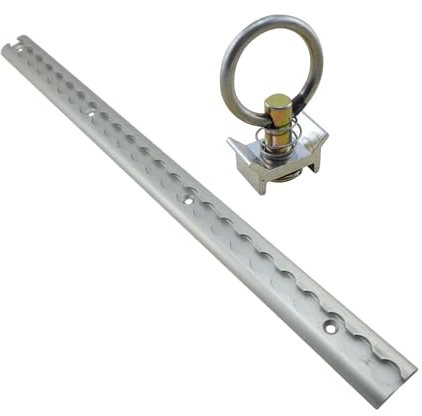 Rail de chargement en L, rail d'arrimage, accessoires d'arrimage de camion pour sécuriser les motos, VTT, motos tout-terrain, remorques fermées