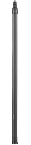 Palo selfie de carbono ajustable de 3 metros con tornillo de repuesto para cámara panorámica Insta 360 One X/One X2/One R